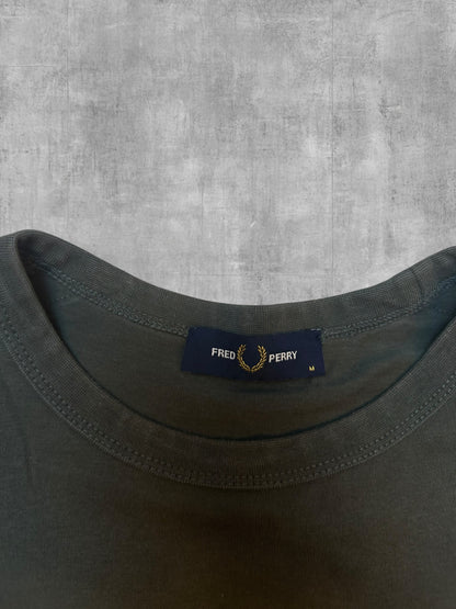 Fred Perry T-shirt Taped Khaki M