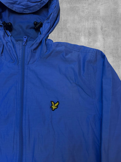 Lyle & Scott Rain Jacket Windbreaker Blue M
