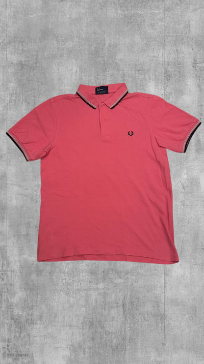 Fred Perry Polo Shirt Pink L