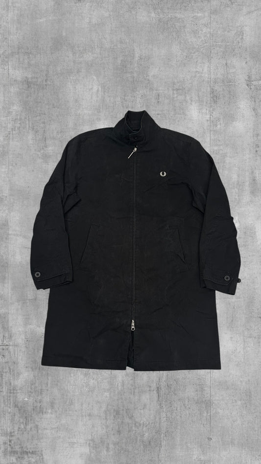 Fred Perry Herrenmantel Jacke Schwarz S