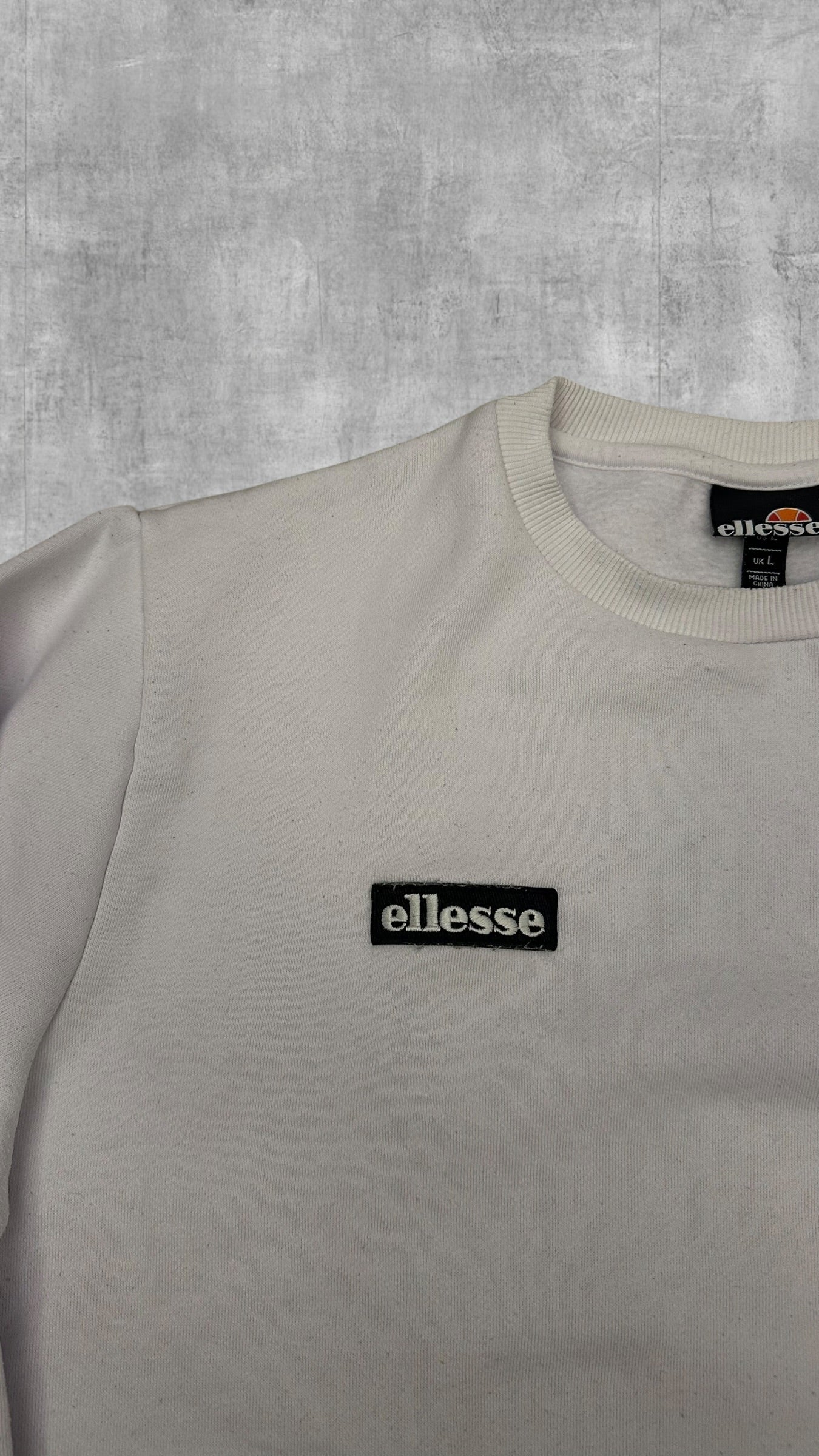 Ellesse Sweatshirt Weiß L