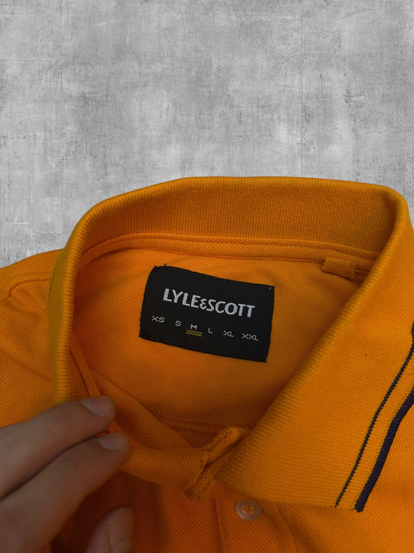 Lyle & Scott Polo Shirt Orange M