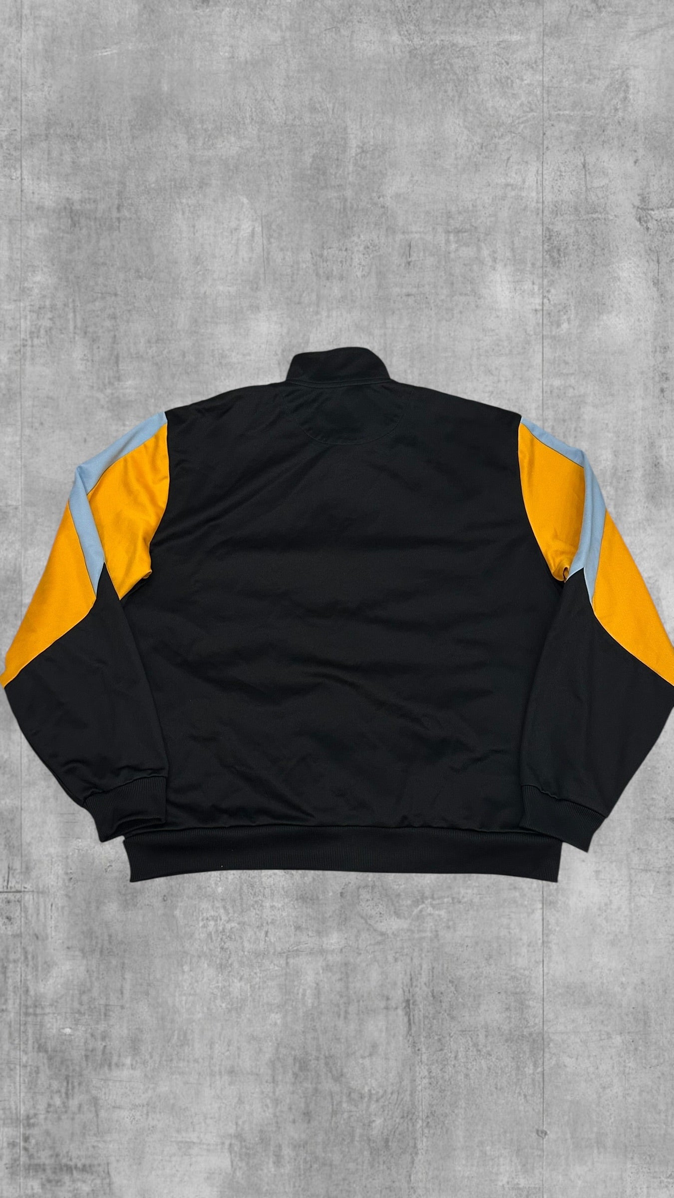 Lyle & Scott Trainingsjacke Vintage Schwarz Hellblau Weiß Gold XL