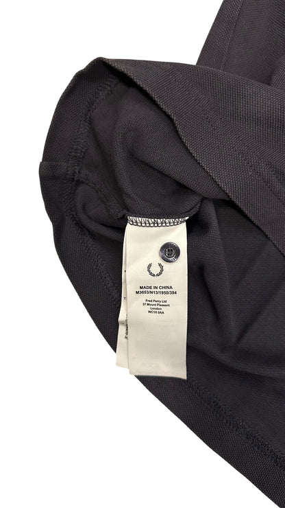 Fred Perry Polo Shirt Dunkelgrau L