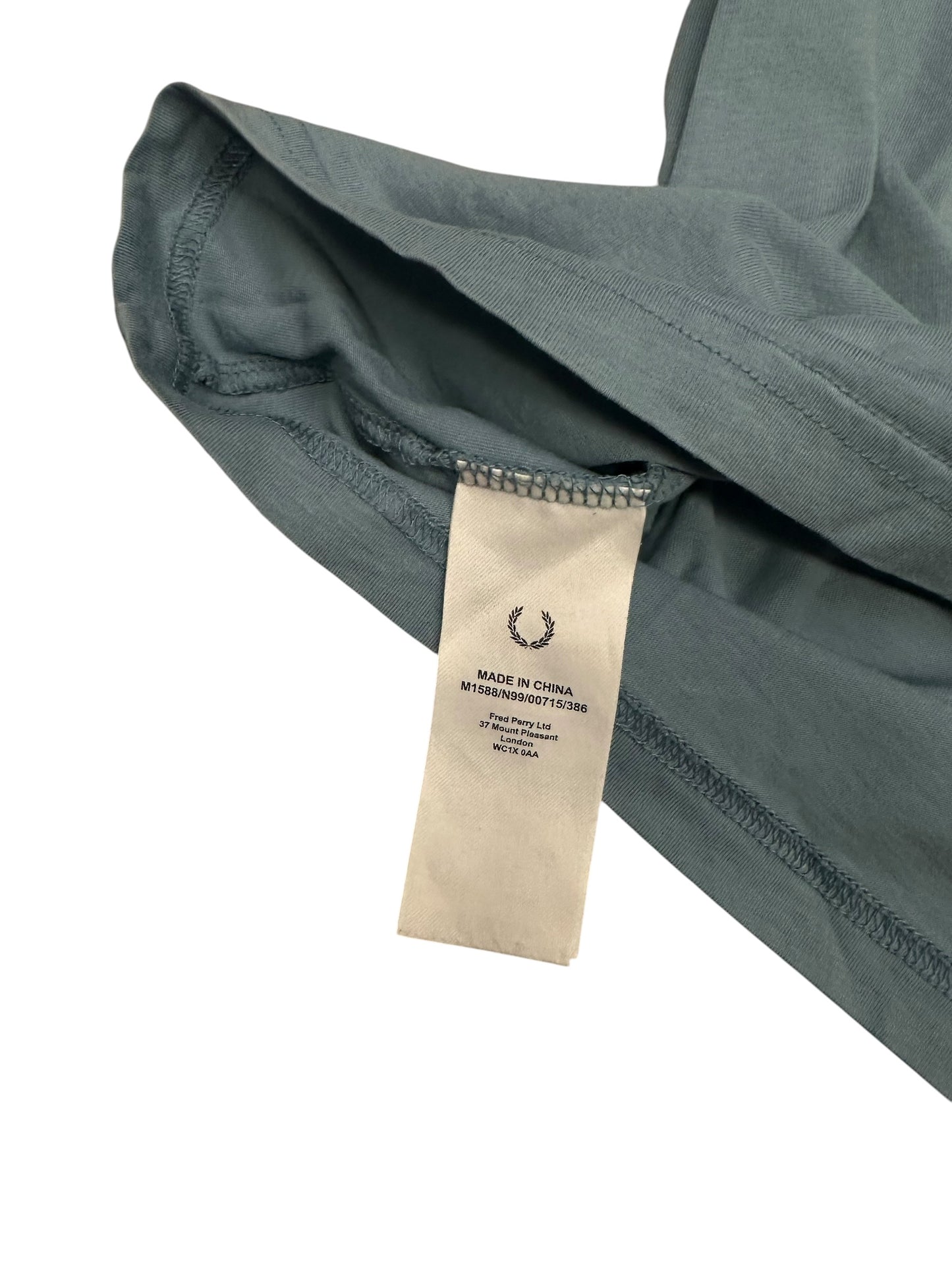 Fred Perry T-shirt Türkis Schwarz M