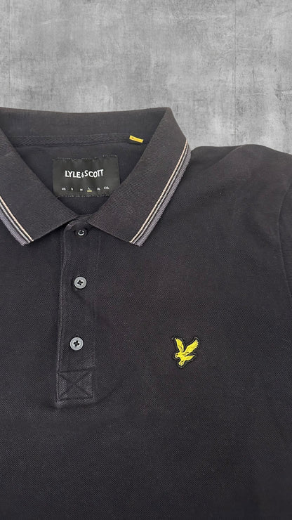 Lyle & Scott Polo Shirt Schwarz L