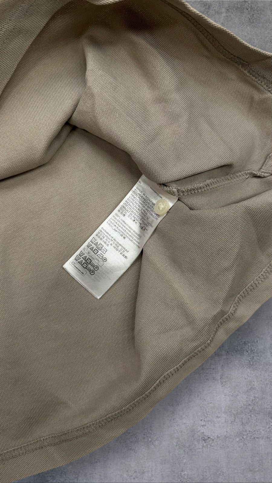 Tommy Hilfiger Polo Shirt Beige M