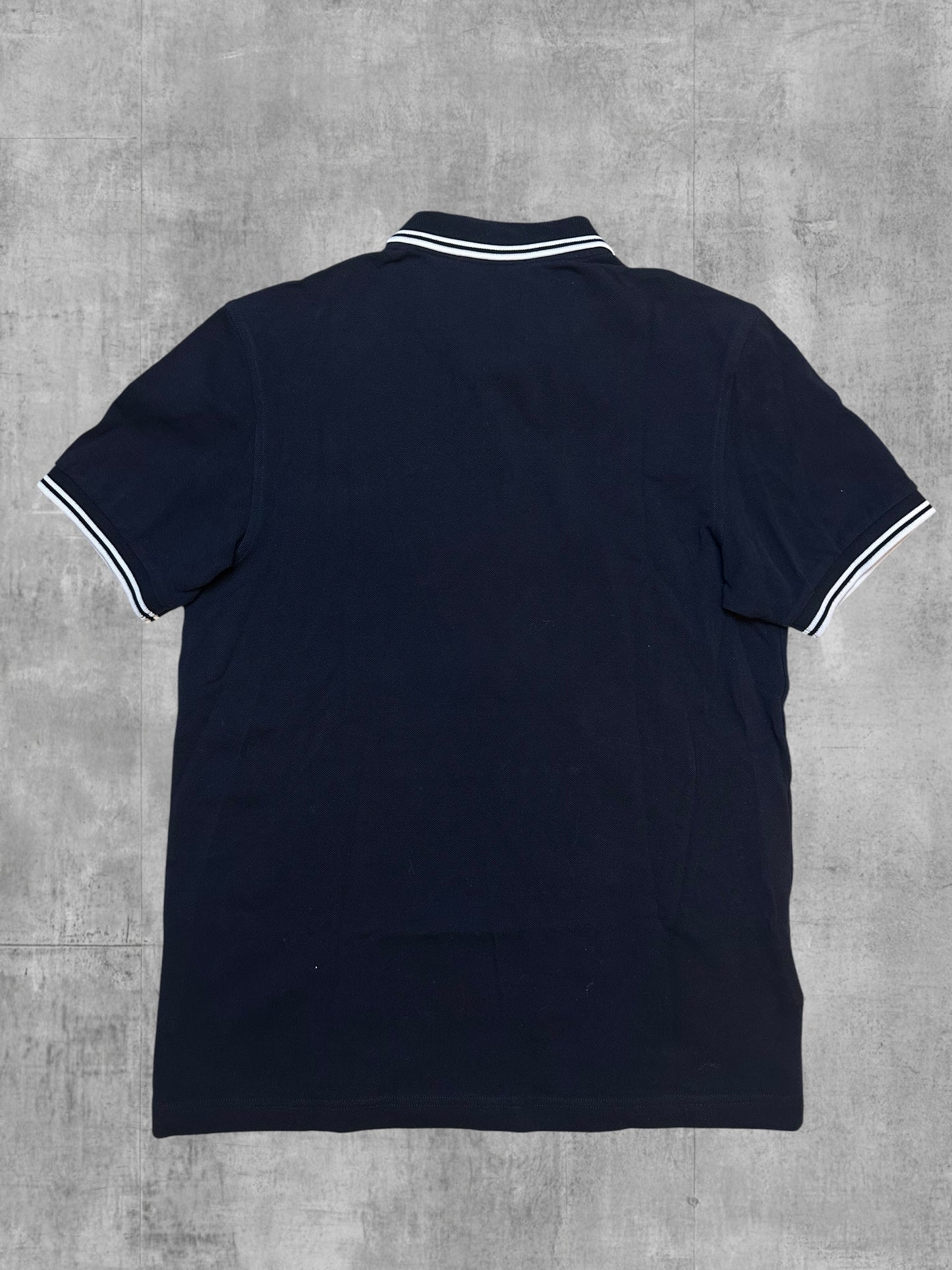 Fred Perry Polo Shirt Schwarz Weiß M (wie neu)