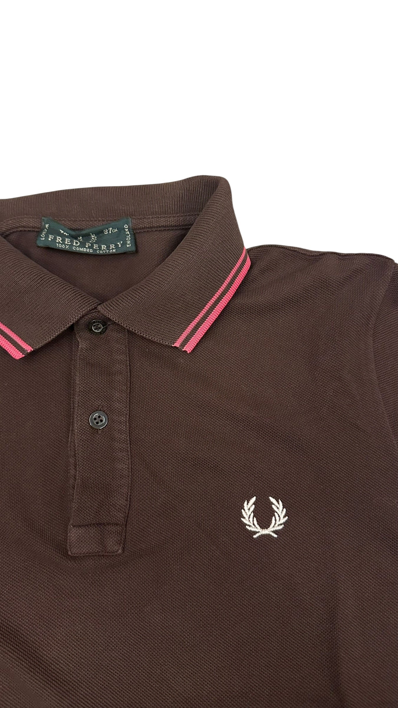 Fred Perry Polo Shirt Braun S
