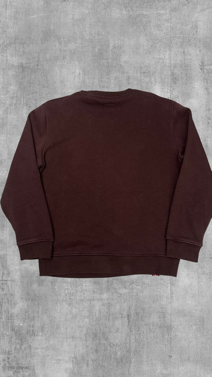 Alpha Industries Sweatshirt Weinrot M