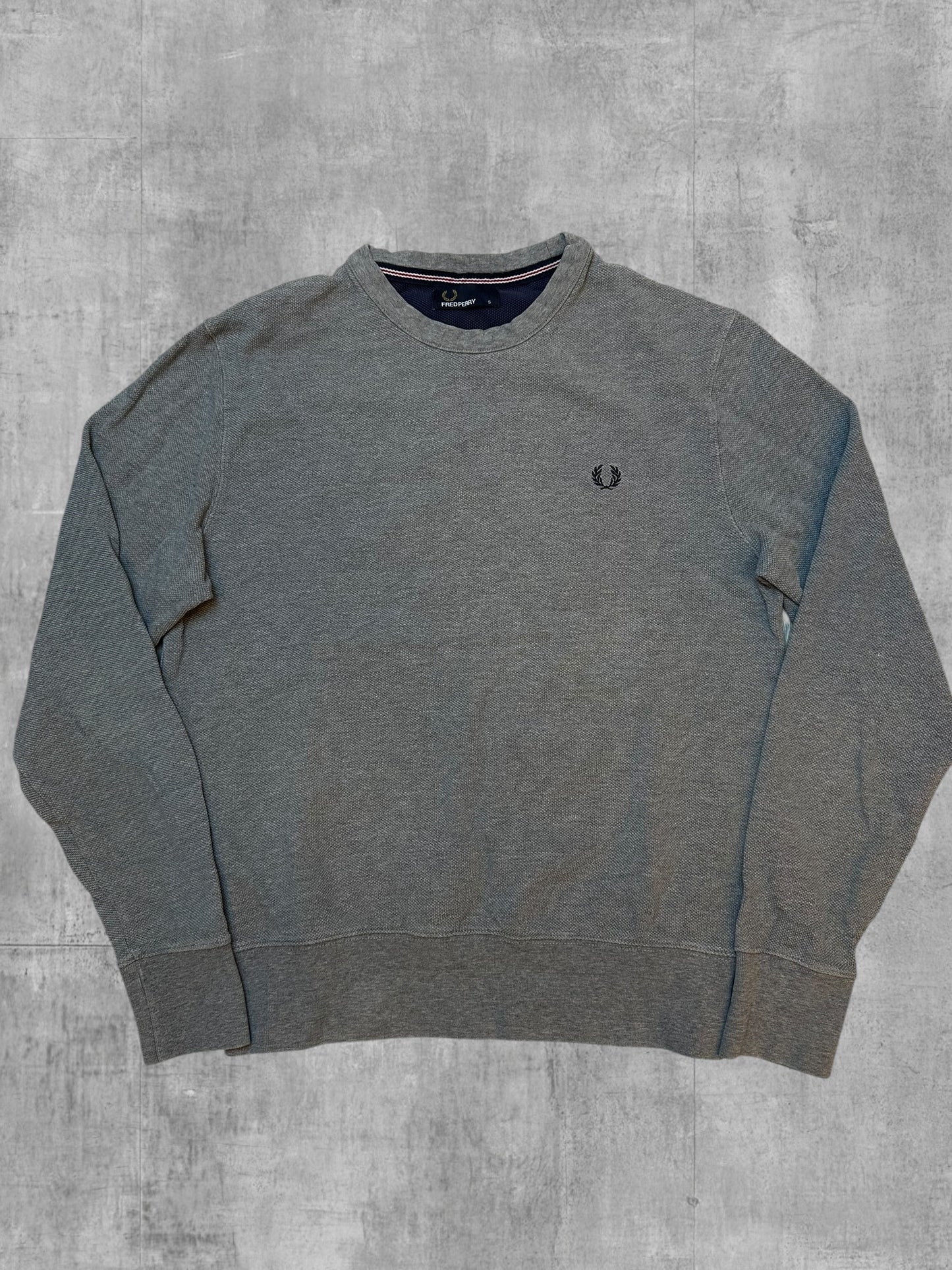 Fred Perry Sweatshirt Grau S