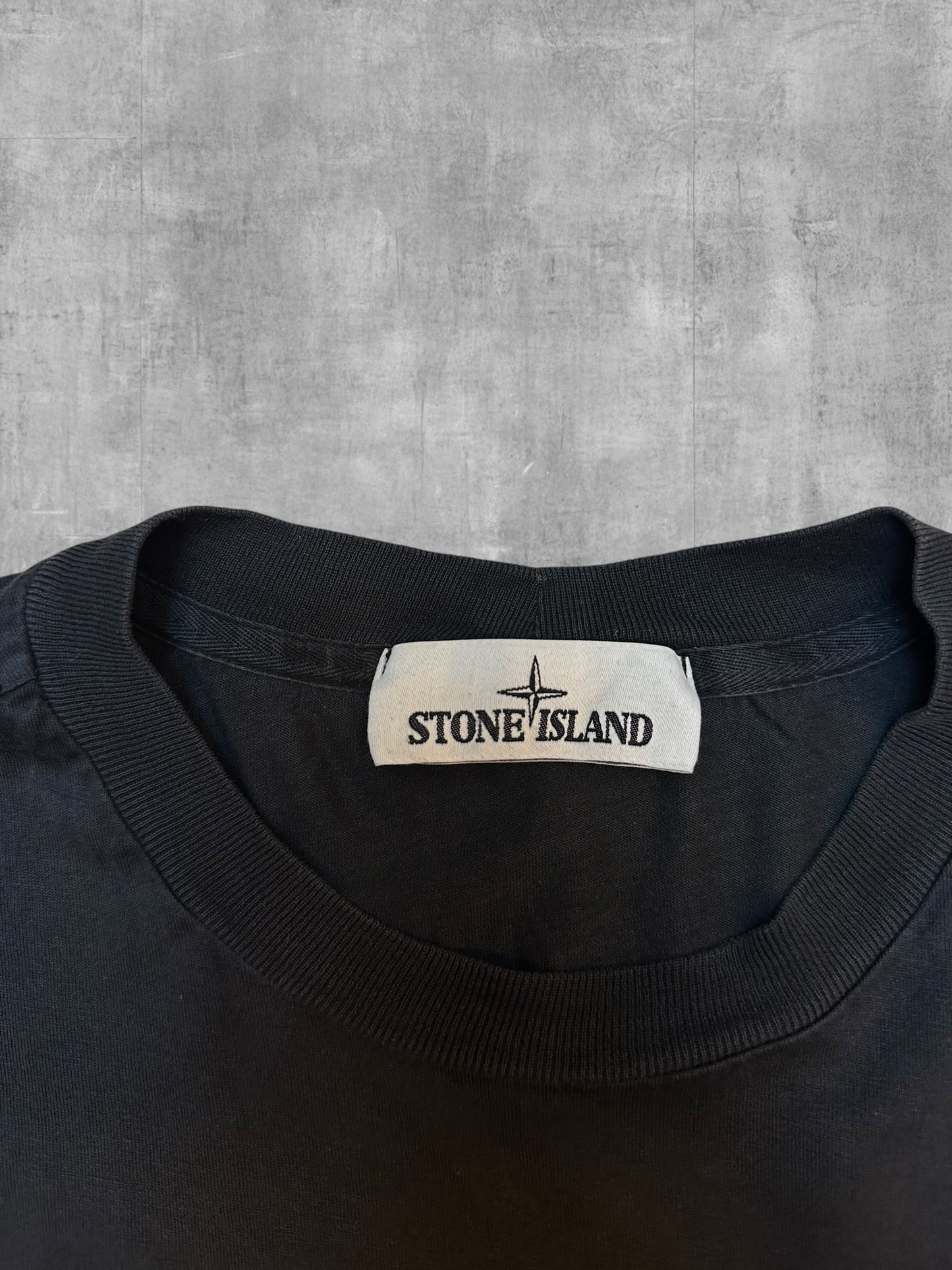 Stone Island T-Shirt Schwarz S
