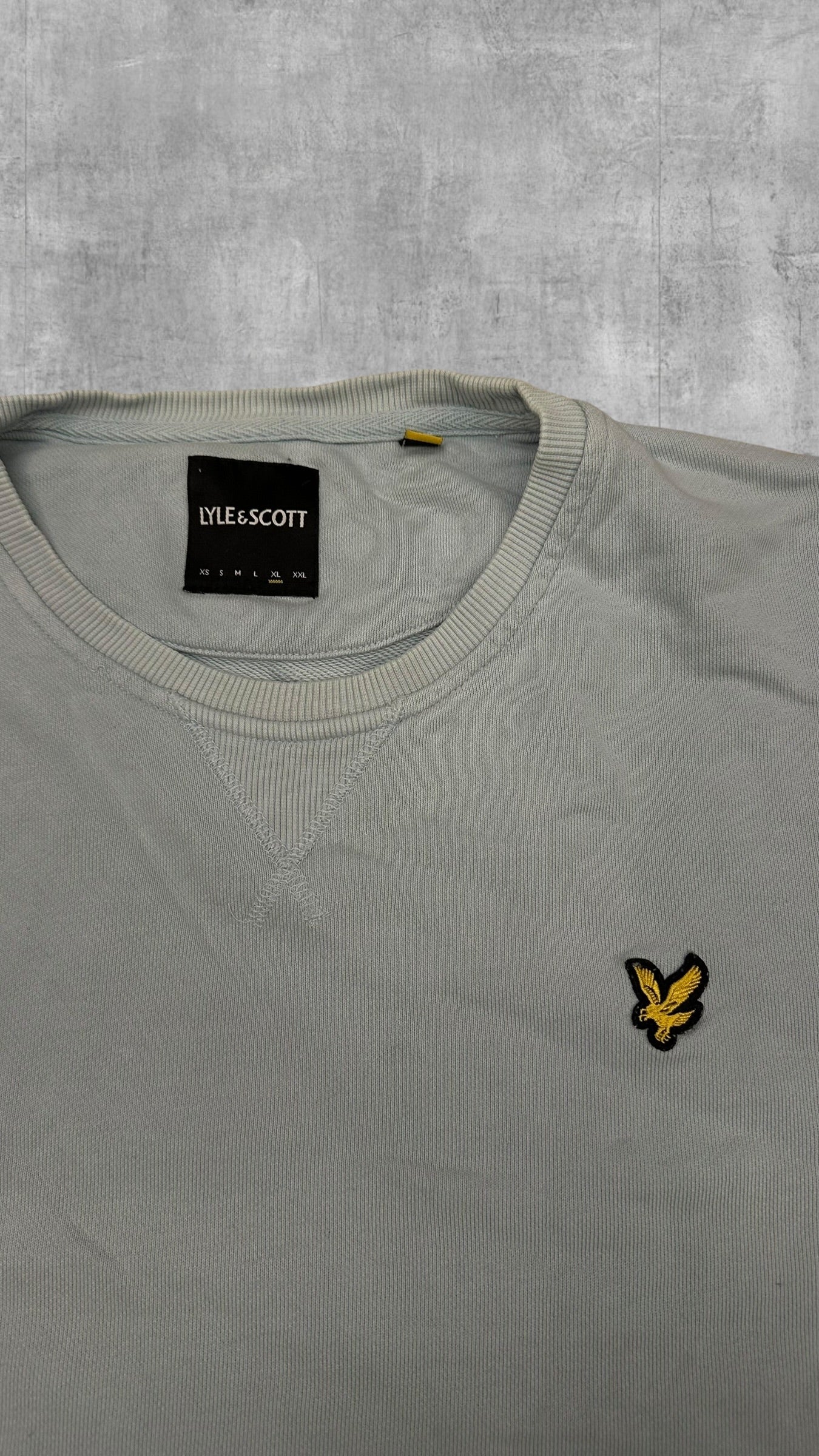 Lyle & Scott Sweatshirt Türkis XL