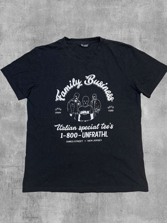 Unfair Athletics T-Shirt Schwarz Weiß M