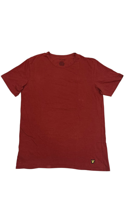 Lyle & Scott T-shirt Weinrot L