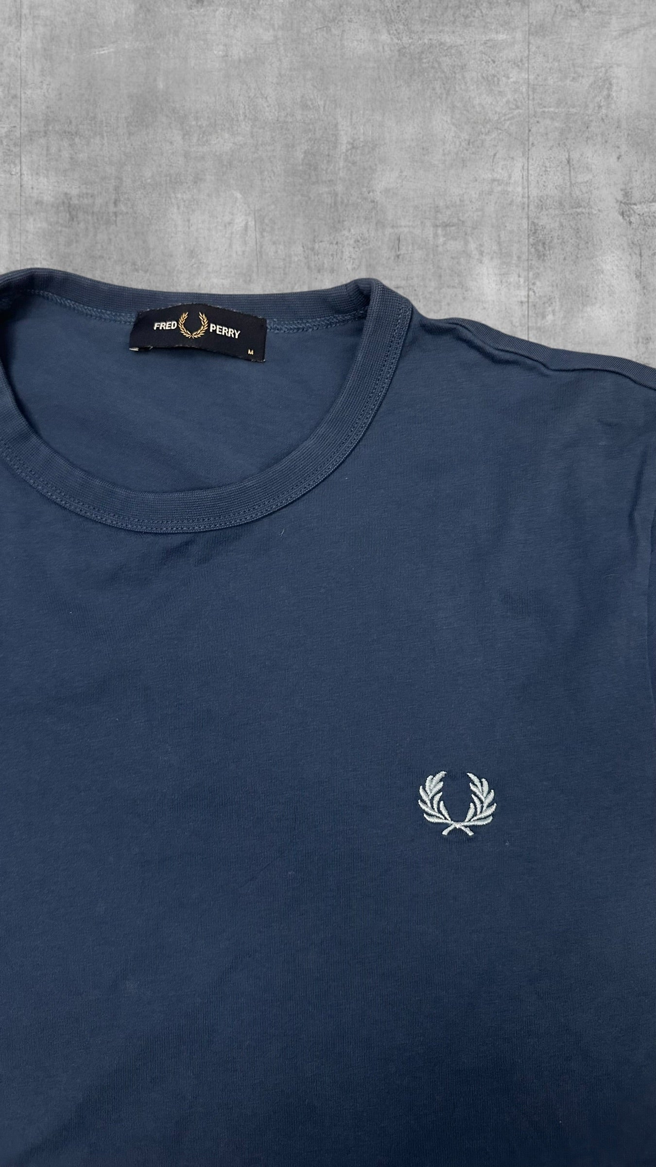 Fred Perry T-Shirt Navy Blau M