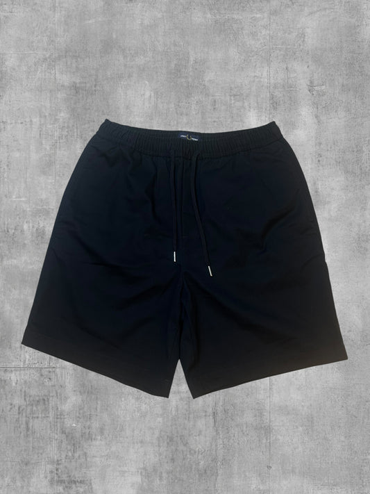 Fred Perry Shorts Kurze Hose Schwarz Größe 32 M / L