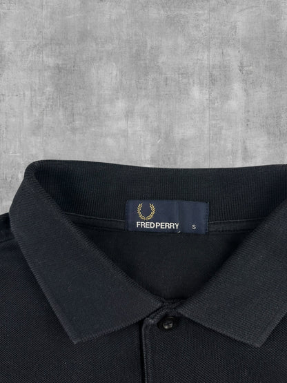 Fred Perry Polo Shirt Schwarz S