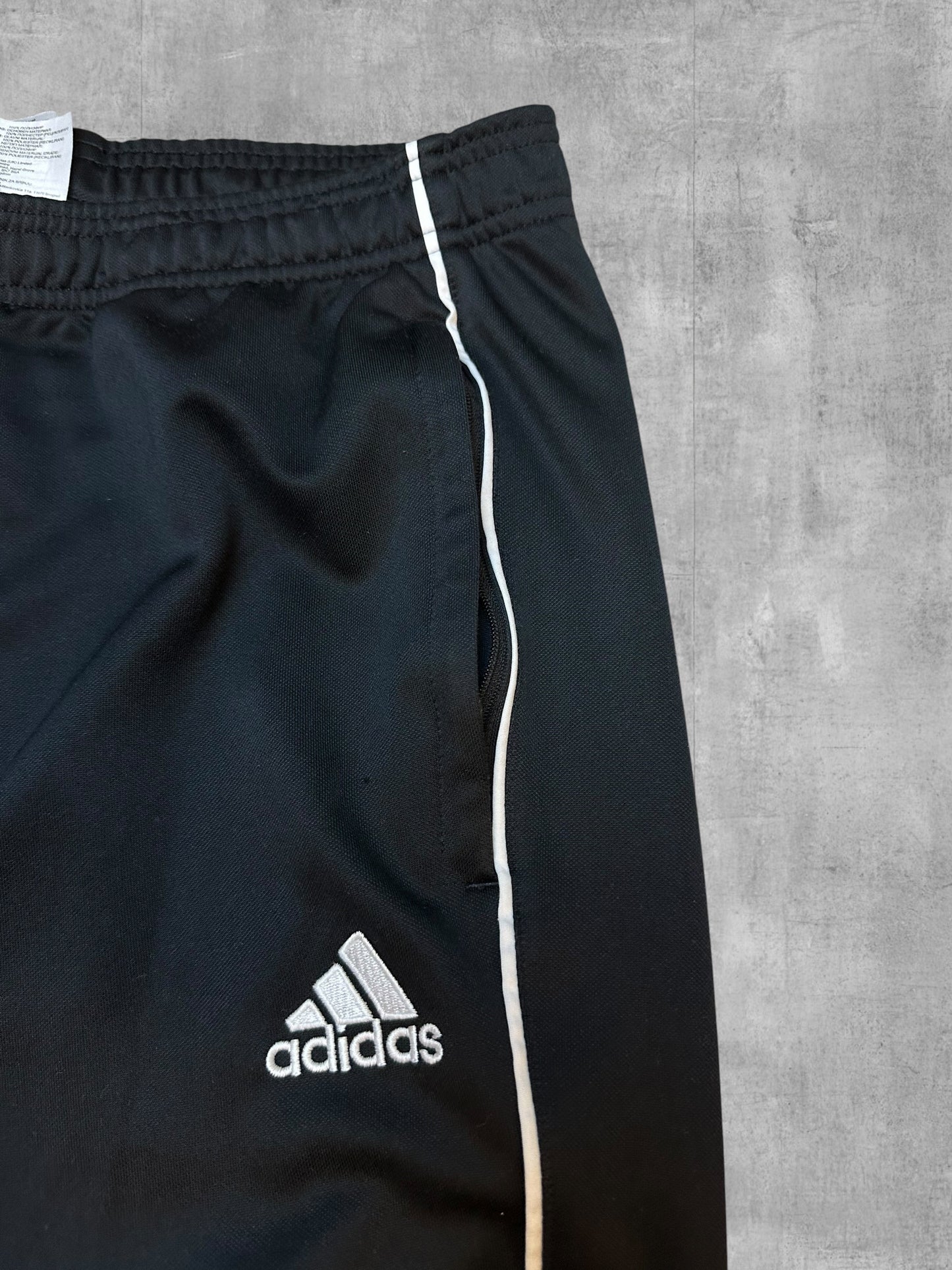 Adidas Trainingshose Schwarz Weiß L