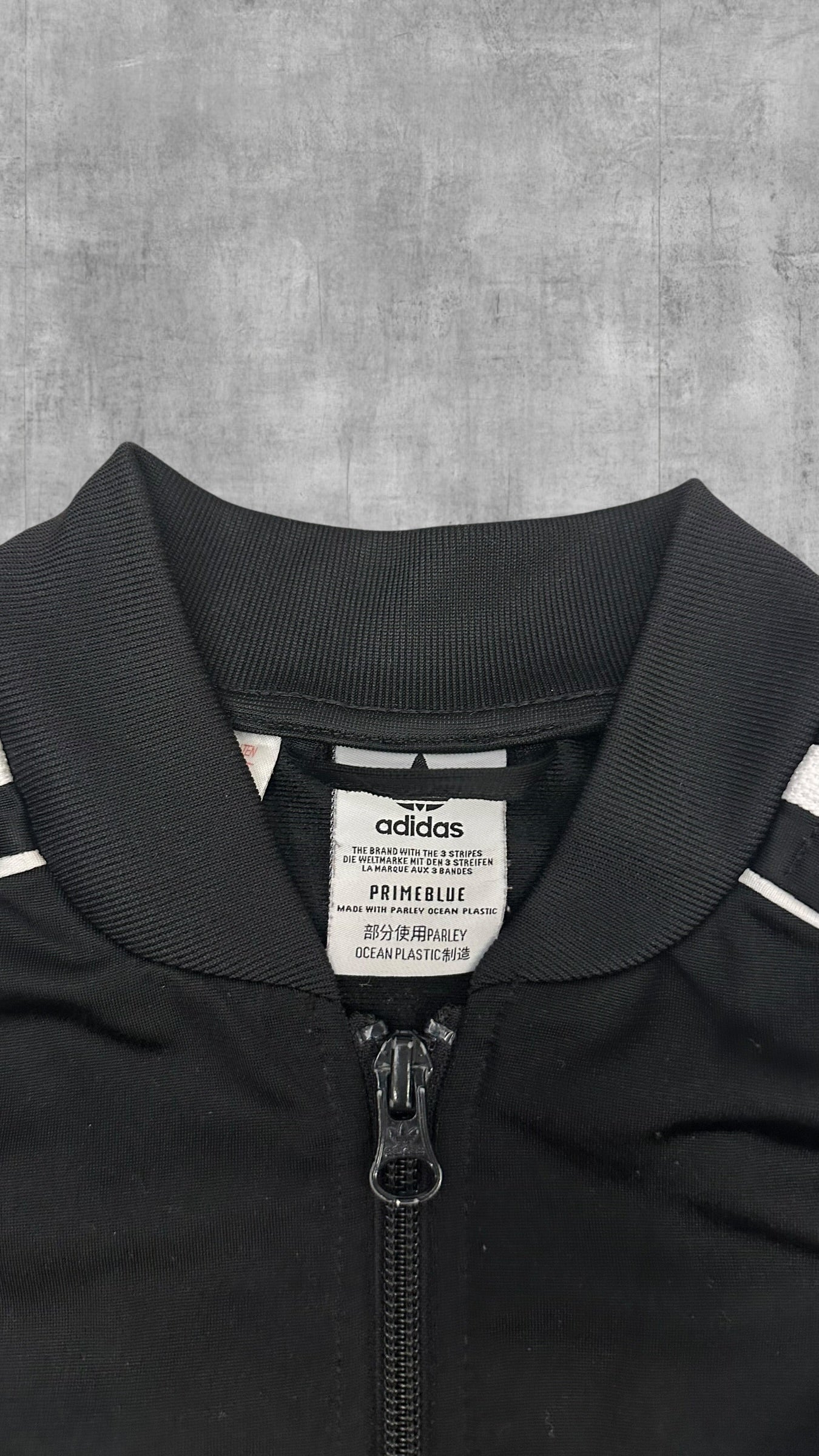 Adidas Firebird Trainingsjacke Schwarz Weiß XS