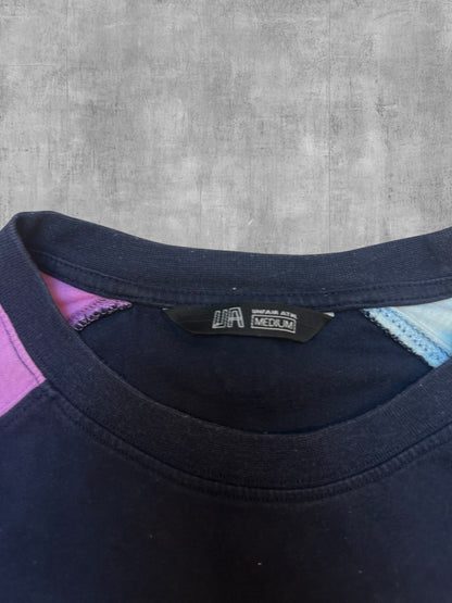 Unfair Athletics T-Shirt Navy Blau Weiß M