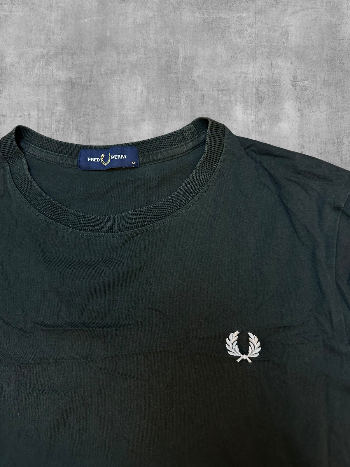 Fred Perry T-shirt Dunkelgrün M