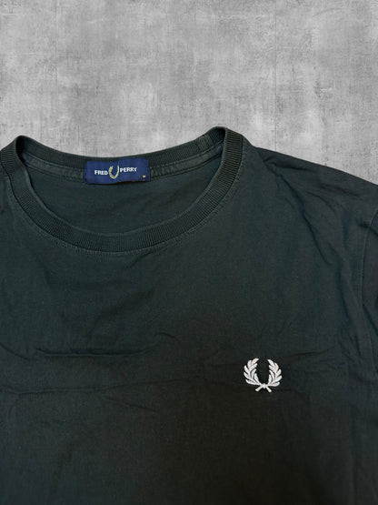 Fred Perry T-shirt Dunkelgrün M