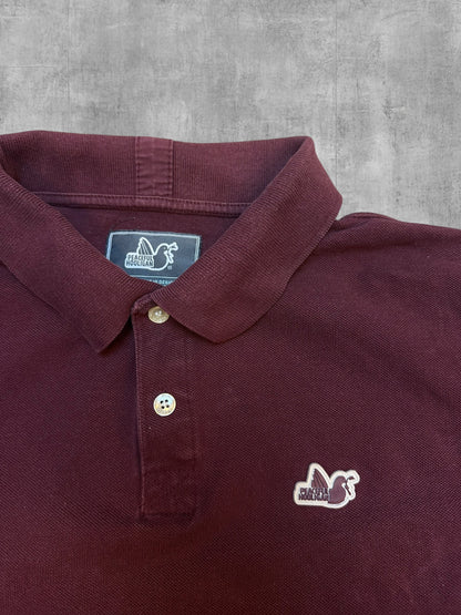 Peaceful Hooligan Polo Shirt Weinrot M