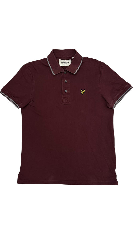 Lyle & Scott Polo Shirt Weinrot S