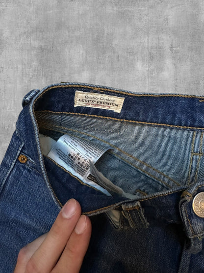 Levi’s Jeans 501 washed Blue S