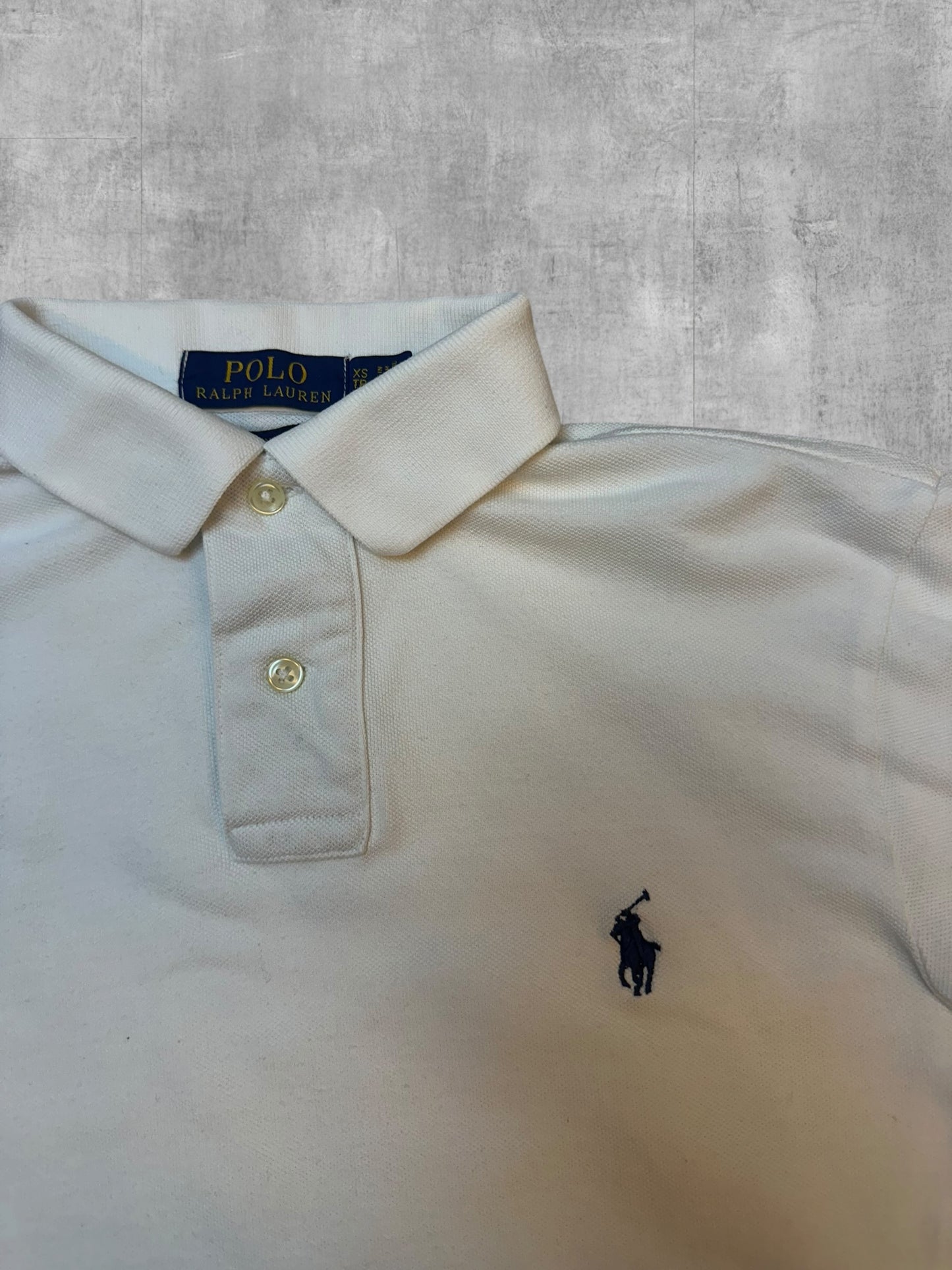 Polo Ralph Lauren Polo Shirt Weiß XS