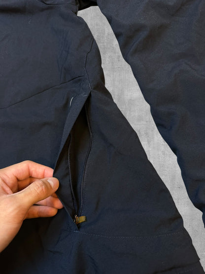 Adidas Vintage Trainingsjacke Navy Blau Weiß L
