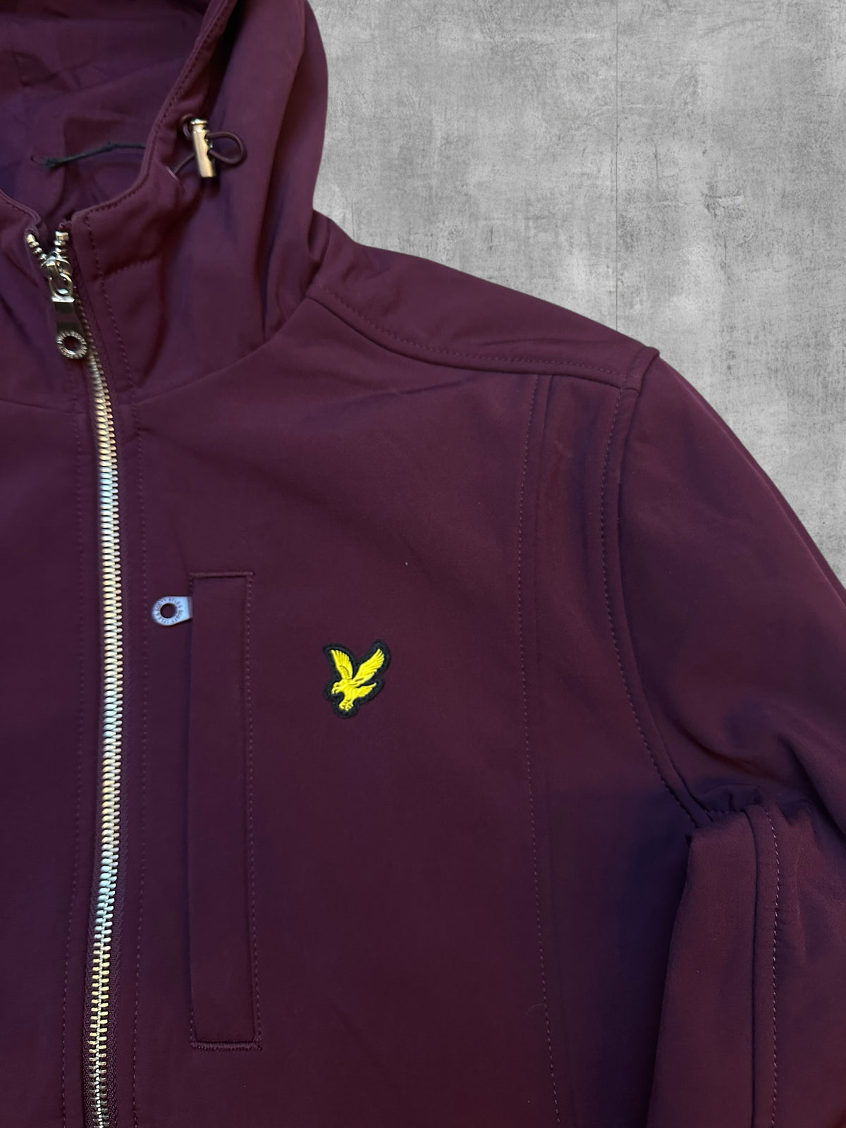 Lyle & Scott Giacca softshell Giacca impermeabile Bordeaux S