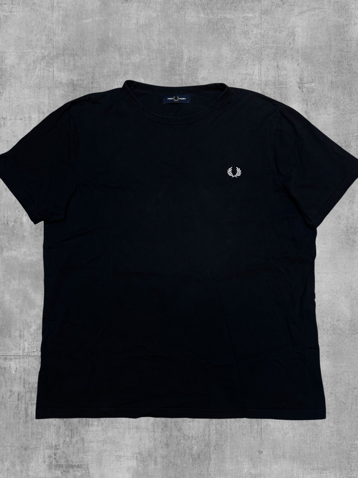 Fred Perry T-shirt Schwarz Weiß L