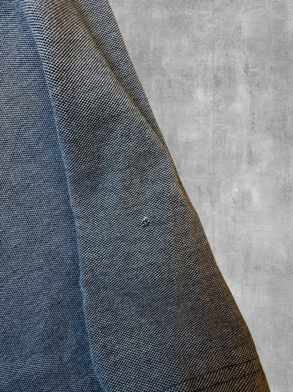 Fred Perry Polo Shirt Grau Weiß Schwarz S