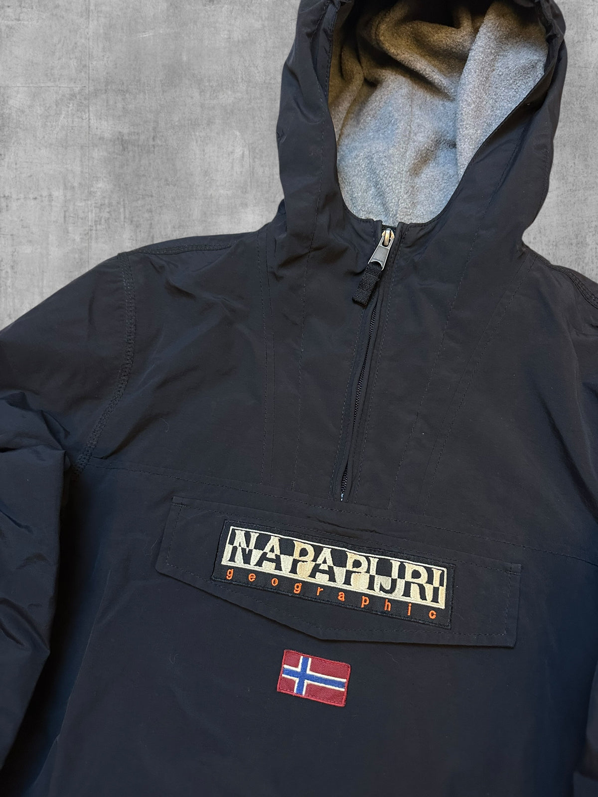 Napapijri Windbreaker Gefüttert Schwarz XS