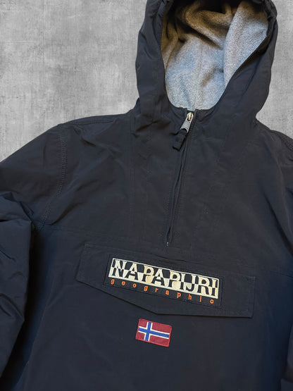 Napapijri Windbreaker Gefüttert Schwarz XS