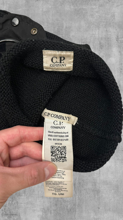 C.P. Company Balaklava Mütze Schwarz