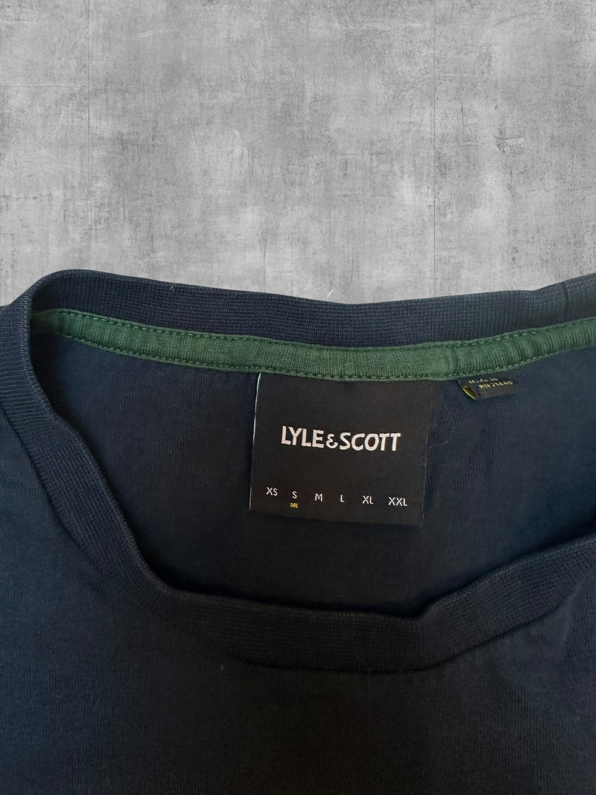 Lyle & Scott T-shirt Navy Blau S