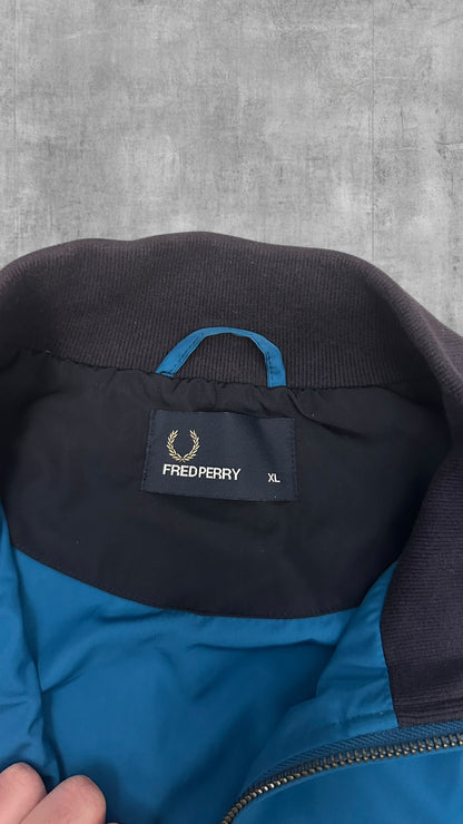 Fred Perry Bomberjacke Navy Blau Größe XL