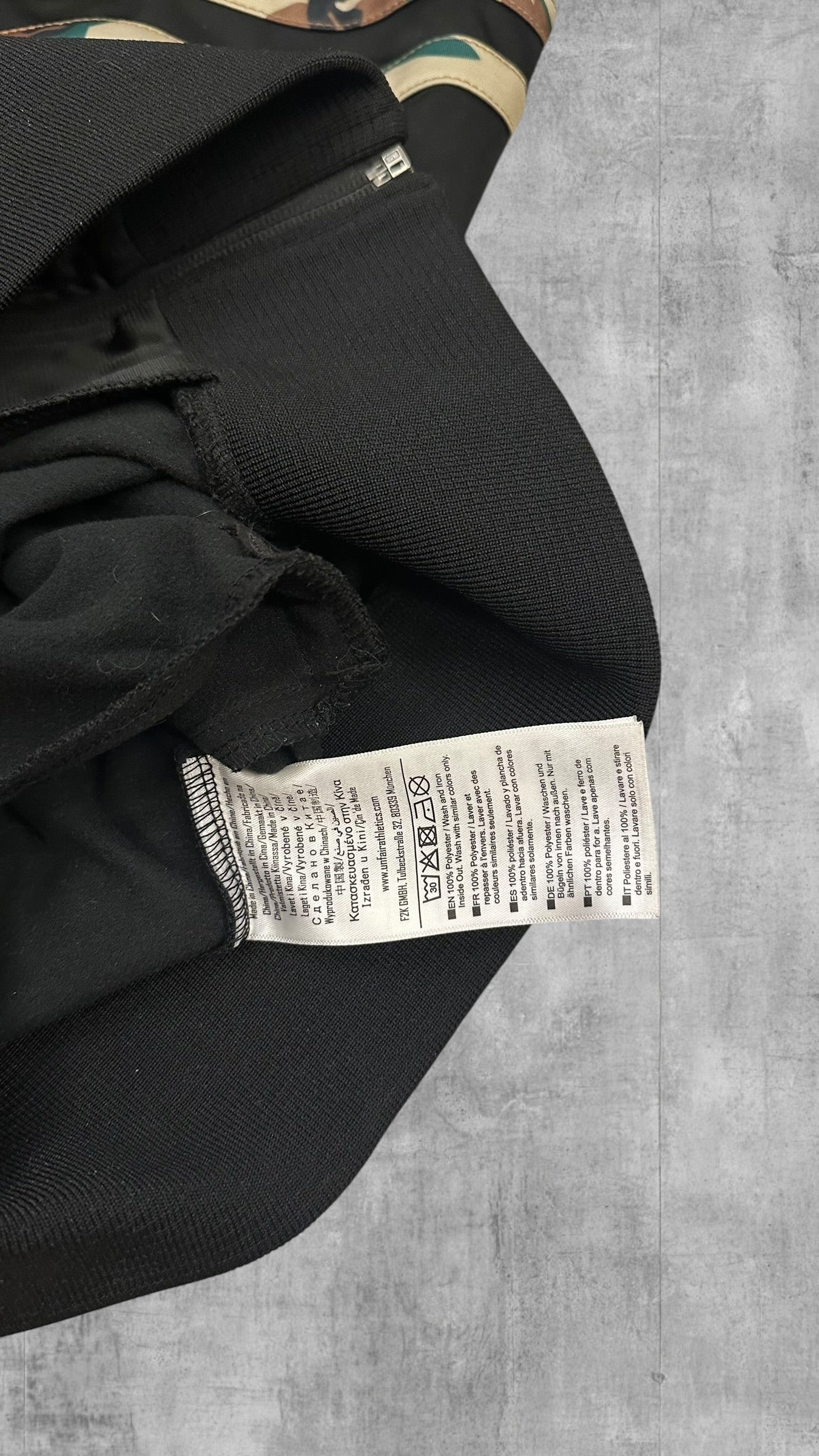 Unfair Athletics Trainingsjacke Schwarz XL