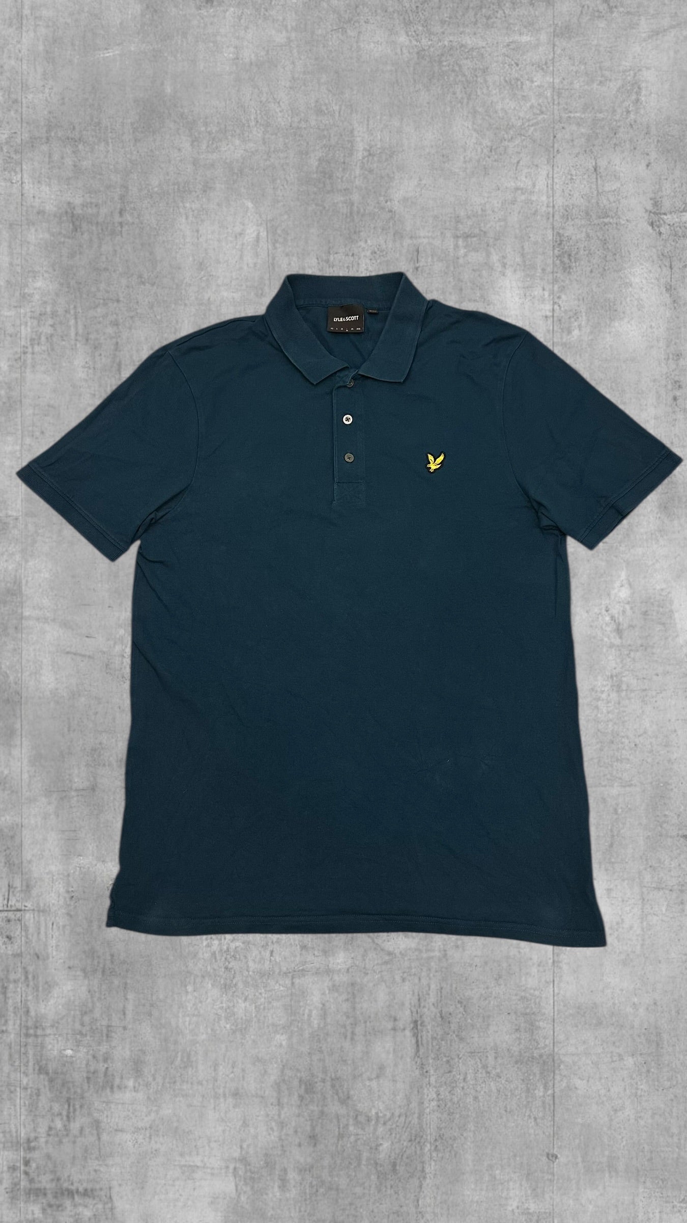 Lyle & Scott Polo Shirt Türkis Blau L