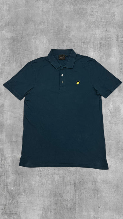 Lyle & Scott Polo Shirt Türkis Blau L