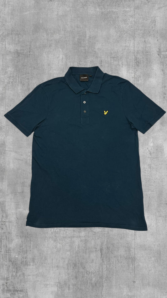 Lyle & Scott Polo Shirt Türkis Blau L