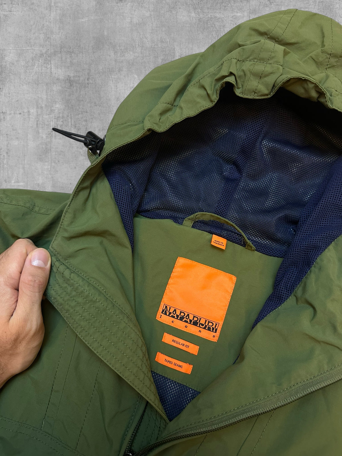 Napapijri Chaqueta Windbreaker Caqui S