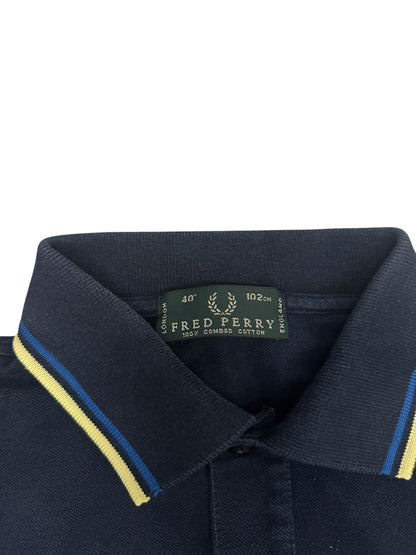 Fred Perry Polo Shirt Schwarzblau M