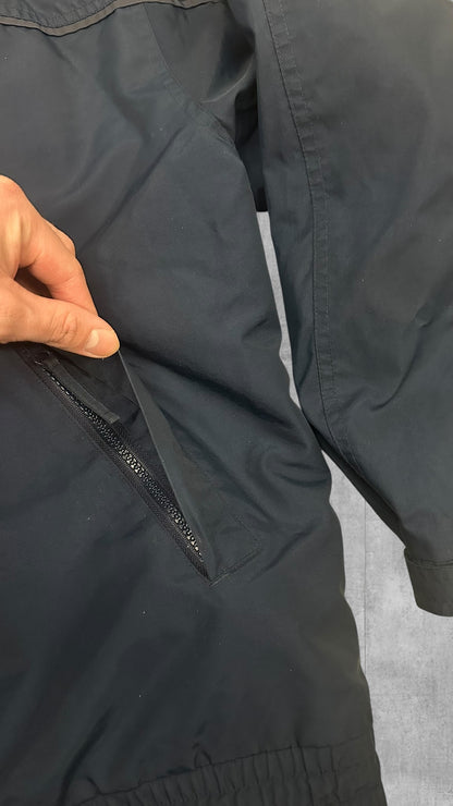 Fred Perry Winterjacke Regenjacke Sofshelljacke Gefüttert Navy Blau L