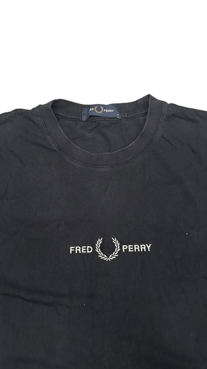 Fred Perry T-shirt Schwarz S