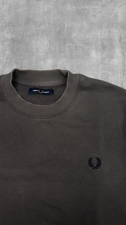 Fred Perry Sweatshirt Dunkelgrau M