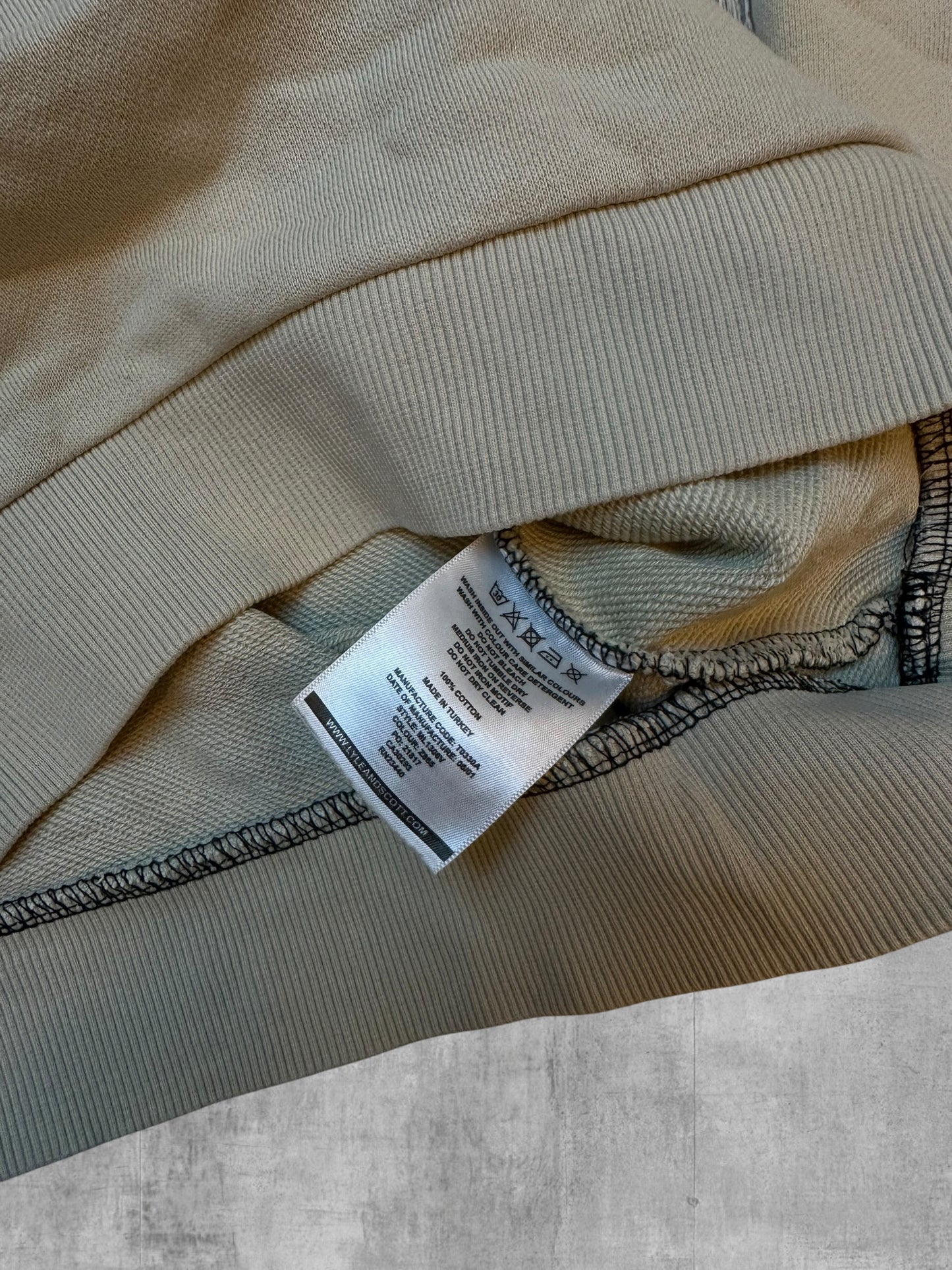 Lyle & Scott Sweatshirt Beige Weiß XS